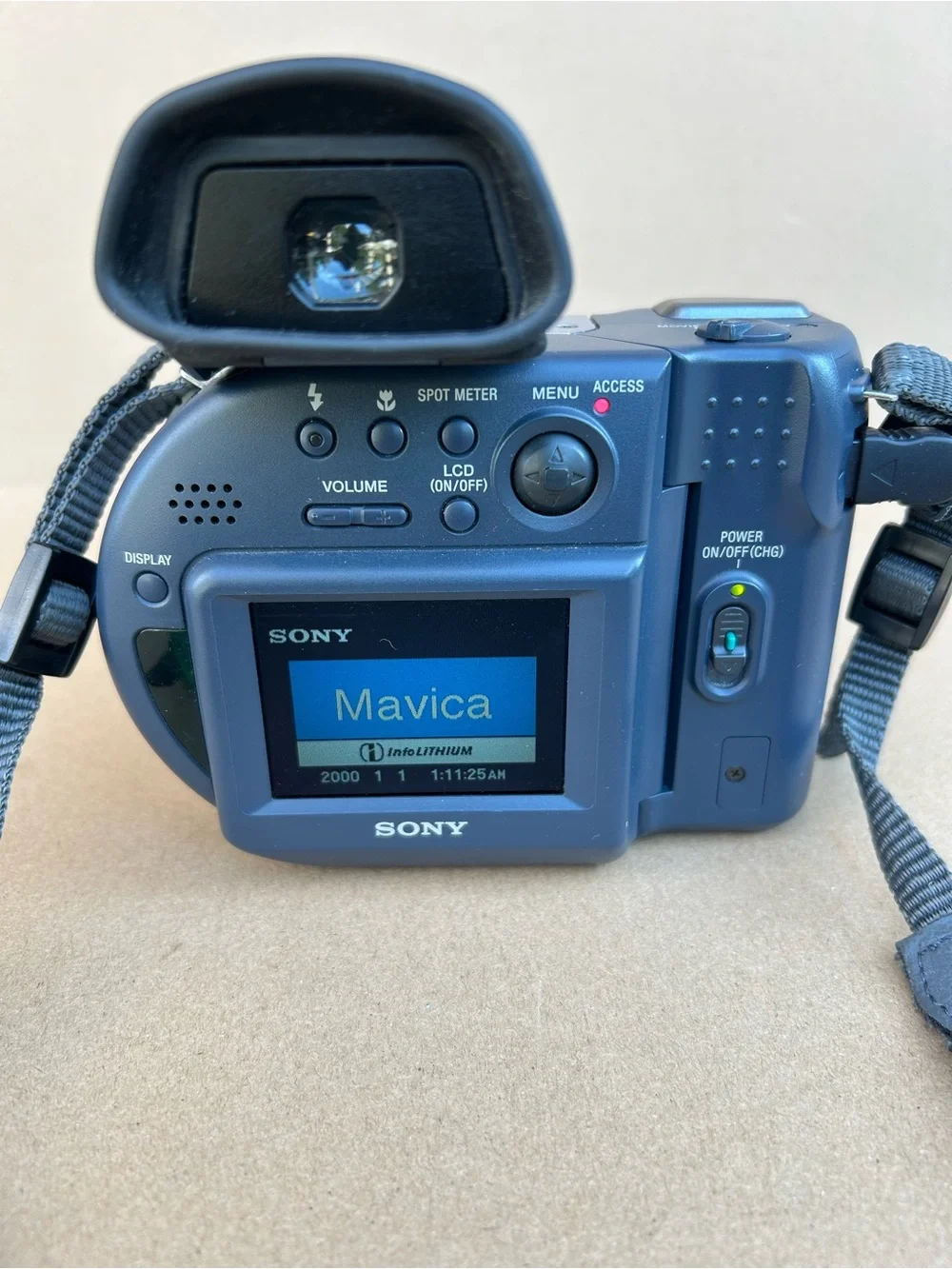 Sony Mavica MVC-CD1000 Digital Camera 2.1 Megapixels Tested Works